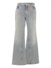 Stella Mccartney Stella Mc Cartney Flared Leg Denim Jeans In Blue