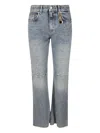 Stella Mccartney Charm-detail Jeans In Blue