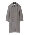 Stella Mccartney Checked Belted Wool Coat In Multi