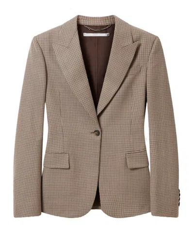 STELLA MCCARTNEY CHECKERED BLAZER