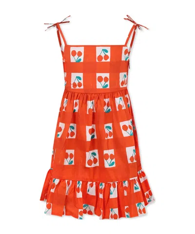 Stella Mccartney Cherry Dress In Red