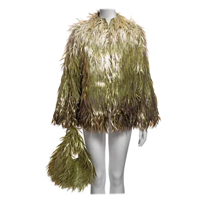 Pre-owned Stella Mccartney Chloé By  Paillette Embellished Jacket And Bag Set, Fw 2000 In Brown