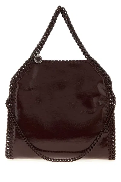 Stella Mccartney Chocolate Alter Mat Mini Falabella Handbag In Brown