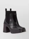 Stella Mccartney Chunky Heel Lace-up Platform Boots