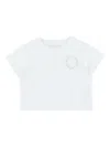 Stella Mccartney Tee Small Circle Logo In White
