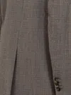 Stella Mccartney Classic Wool Jacket In Camel Grey