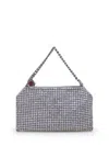 STELLA MCCARTNEY STELLA MCCARTNEY CLUTCH BAG WITH CRYSTALS