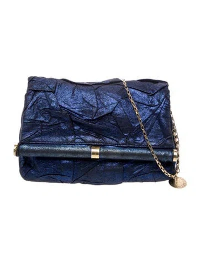 Pre-owned Stella Mccartney Clutch In Blue