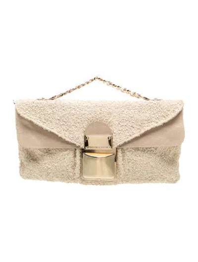 Pre-owned Stella Mccartney Clutch In Neutrals
