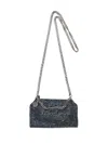 Stella Mccartney Clutch Soft All Over Crystal Mesh