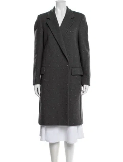 Pre-owned Stella Mccartney Coat In Gray