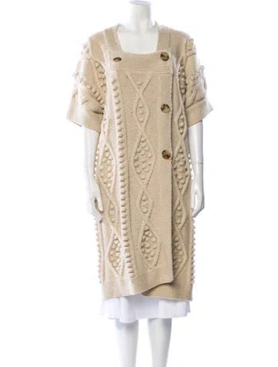 Pre-owned Stella Mccartney Coat In Neutral