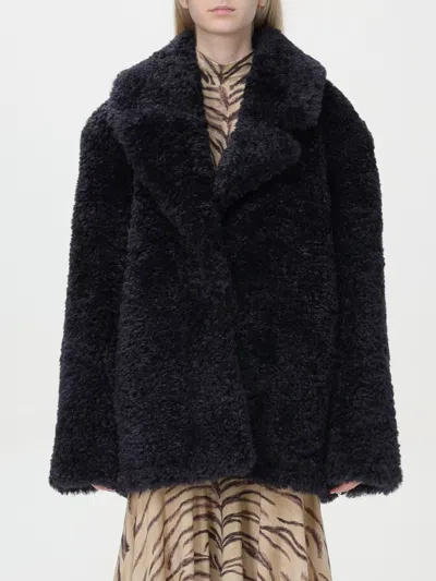 STELLA MCCARTNEY COAT STELLA MCCARTNEY WOMAN COLOR BLUE,F74533009