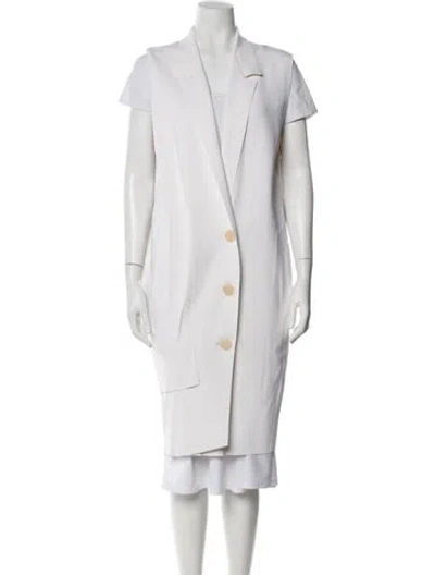 Pre-owned Stella Mccartney Coat W/ Tags In White