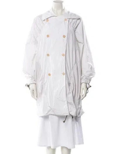 Pre-owned Stella Mccartney Coat In White
