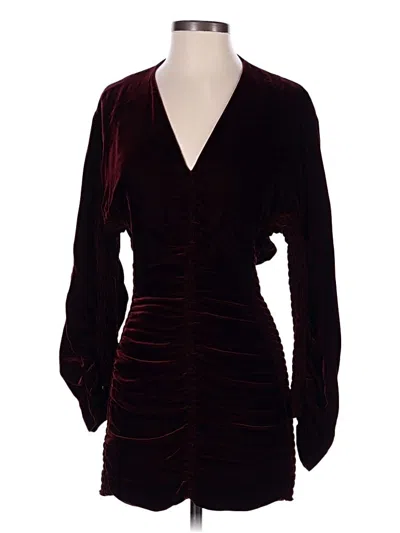 Pre-owned Stella Mccartney Cocktail Dress In Burgundy