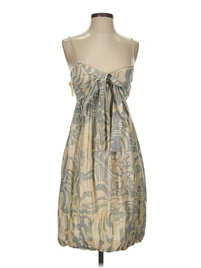 Pre-owned Stella Mccartney Cocktail Dress In Tan