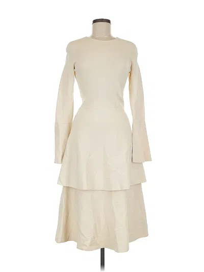 Pre-owned Stella Mccartney Cocktail Dress In White