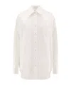 Stella Mccartney Everyday Shirt With Long Sleeves And Chest Pocket In White