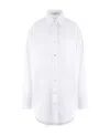 Stella Mccartney Collared Long-sleeve Shirt In White