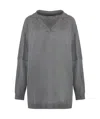 Stella Mccartney Women's Cashmere V-neck Sweater In Gray