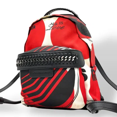 Pre-owned Stella Mccartney Color Canvas Leather Backpack ()