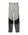 Stella Mccartney Colour-block Knitted Trousers In Gray