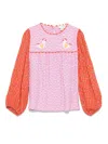 Stella Mccartney Blusa Con Stampa In Pink
