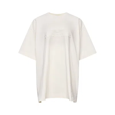 Stella Mccartney Come Together Slogan T-shirt In White