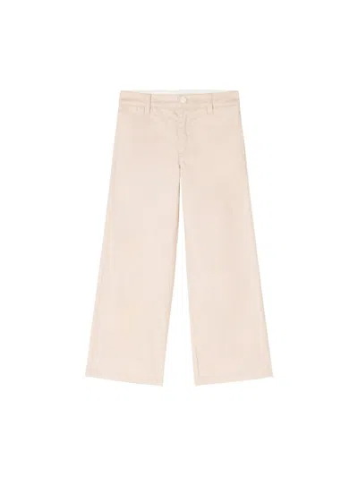 Stella Mccartney Comfort Fit Trousers For Kids In Beige
