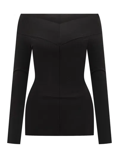 STELLA MCCARTNEY STELLA MCCARTNEY COMPACT KNIT TOP