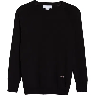 Stella Mccartney Compact Knit Top In Black