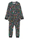 Stella Mccartney Star-print Trousers Set In Black