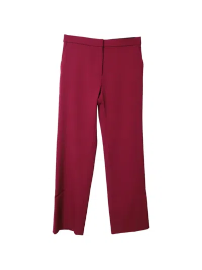 Pre-owned Stella Mccartney Concealed-fastening Trousers In Pink