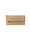 Stella Mccartney Continental Falabella Wallet In Brown