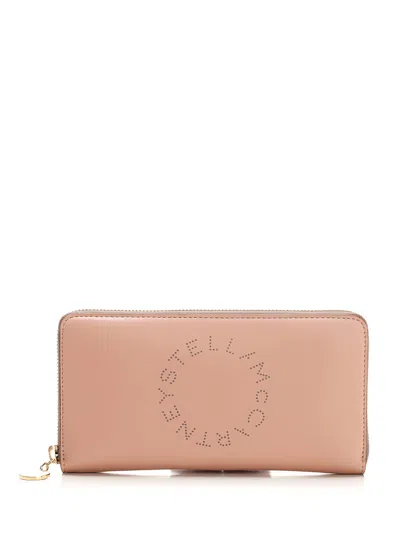 Stella Mccartney Continental Wallet In Blush