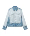 Stella Mccartney Contrast-matched Denim Jacket In White