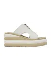 Stella Mccartney Cool Drag With Thick Bottom Of Logo In White
