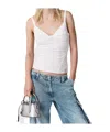 Stella Mccartney Corset-inspired Sleeveless Top In White