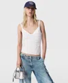 Stella Mccartney Corset-inspired Sleeveless Top In White