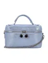 Stella Mccartney Cosmetic Case In Light Blue