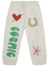 Stella Mccartney Cosmic Cowboy Cotton Track Pants In White