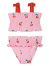 Stella Mccartney Costume Con Stampa In Pink