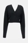 Stella Mccartney Embroidered-logo Sweater In Black