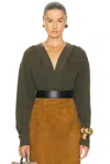 Stella Mccartney Cosy Knit Hoodie In Brown