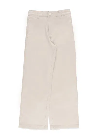 Stella Mccartney Kids' Coton Pants In Neutral