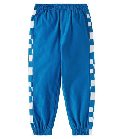 Stella Mccartney Kids' Jogginghose Aus Jersey In Blau