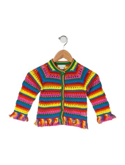 Pre-owned Stella Mccartney Babies' Cotton Cardigan In Pink