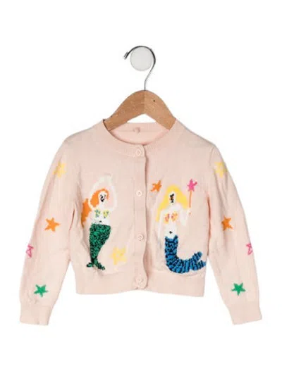 Pre-owned Stella Mccartney Babies' Cotton Cardigan In Pink