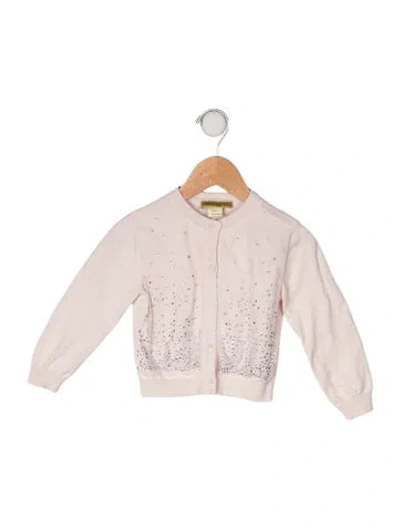 Pre-owned Stella Mccartney Babies' Cotton Cardigan Sweater In Pink